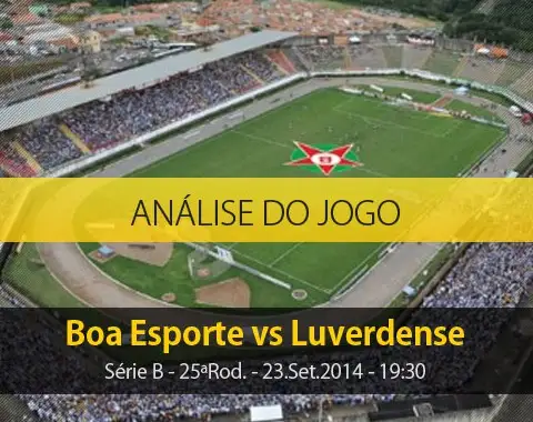 Análise do jogo: Boa Esporte vs Luverdense (23 Setembro 2014)