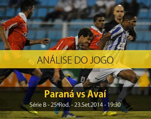 Análise do jogo: Paraná vs Avaí (23 Setembro 2014)