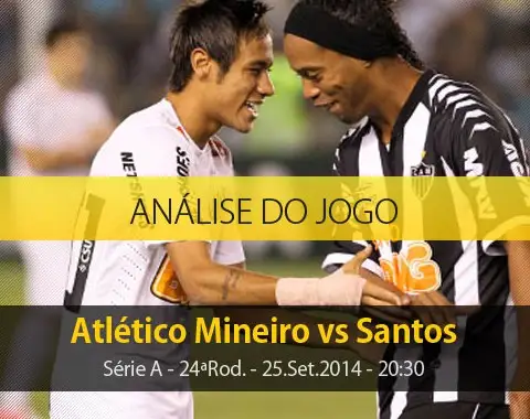 Análise do jogo: Atlético Mineiro vs Santos (25 Setembro 2014)