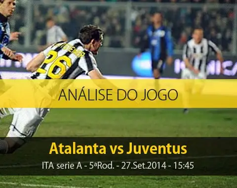 Análise do jogo: Atalanta X Juventus (27 Setembro 2014)