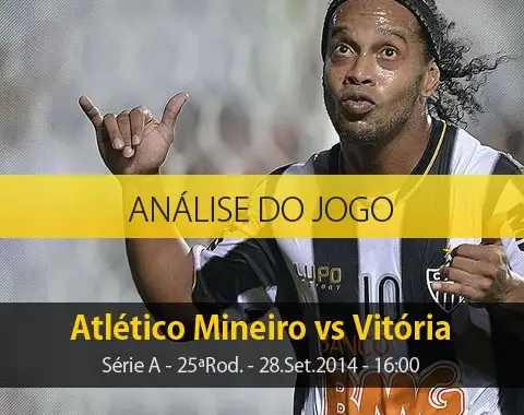 Análise do jogo: Atlético Mineiro vs Vitória (28 Setembro 2014)