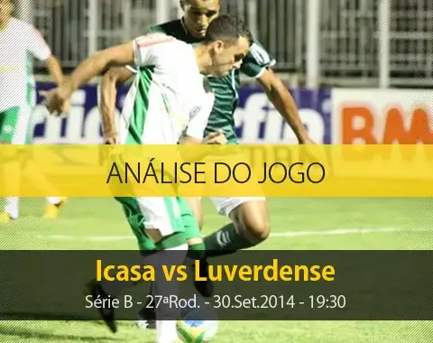 Análise do jogo: Icasa vs Luverdense (30 Setembro 2014)