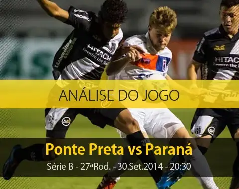 Análise do jogo: Ponte Preta vs Paraná (30 Setembro 2014)