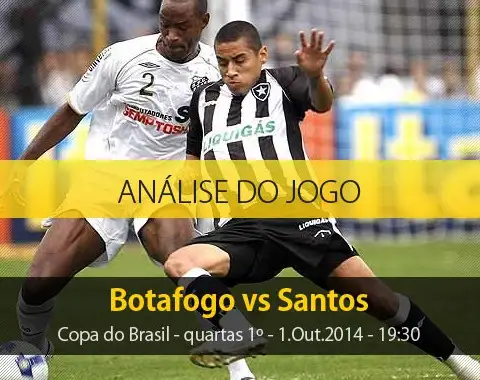 Análise do jogo: Botafogo X Santos (1 Outubro 2014)