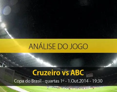 Análise do jogo: Cruzeiro vs ABC (1 Outubro 2014)