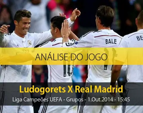 Análise do jogo: Ludogorets vs Real Madrid (1 Outubro 2014)