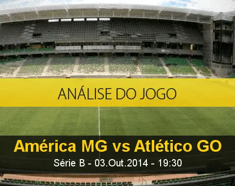 Análise do jogo: América Mineiro vs Atl. Goianiense (3 Outubro 2014)