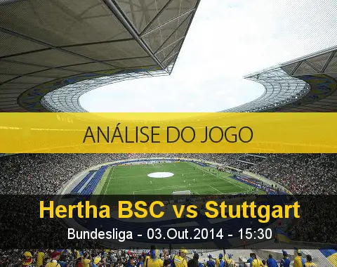 Análise do jogo: Herta de Berlim vs Estugarda (3 Outubro 2014)