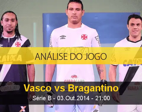 Análise do jogo: Vasco da Gama vs Bragantino (3 Outubro 2014)