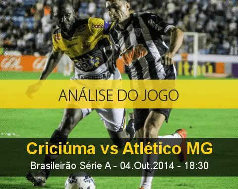 Análise do jogo: Criciúma vs Atlético Mineiro (4 Outubro 2014)