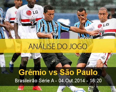 Análise do jogo: Grêmio vs São Paulo (4 Outubro 2014)