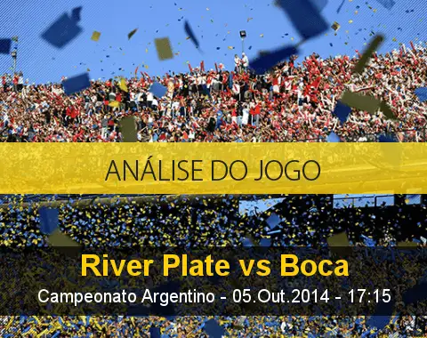 Análise do jogo: River Plate vs Boca Juniors (5 Outubro 2014)