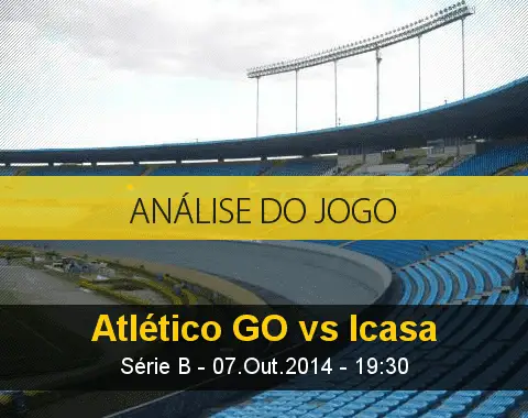 Análise do jogo: Atlético Goianiense vs Icasa (7 Outubro 2014)