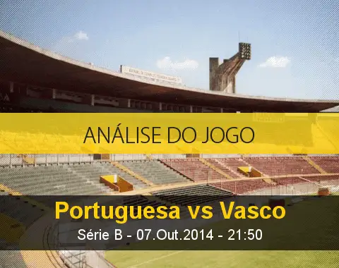 Análise do jogo: Portuguesa vs Vasco (7 Outubro 2014)