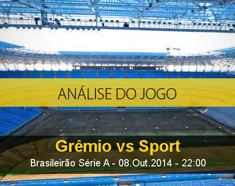 Análise do jogo: Grêmio vs Sport (8 Outubro 2014)