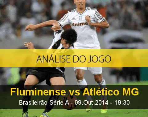 Análise do jogo: Fluminense vs Atlético Mineiro (9 Outubro 2014)
