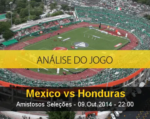 Análise do jogo: México vs Honduras (9 Outubro 2014)