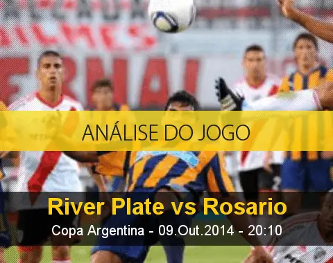 Análise do jogo: River Plate vs Rosário Central (9 Outubro 2014)