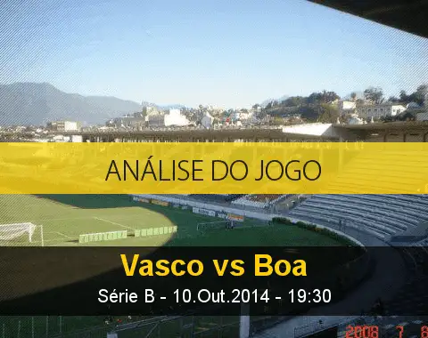 Análise do jogo: Vasco vs Boa Esporte (10 Outubro 2014)
