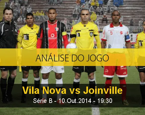 Análise do jogo: Vila Nova vs Joinville (10 Outubro 2014)