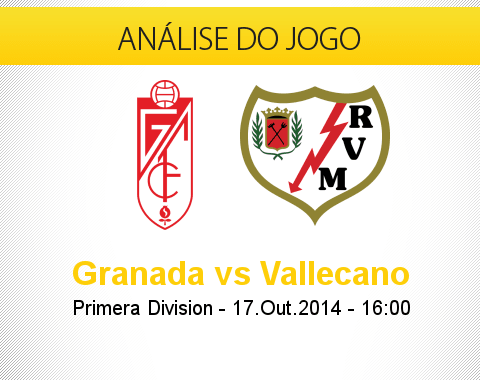 Análise do jogo: Granada X Rayo Vallecano (17 Outubro 2014)
