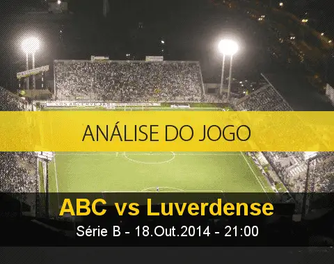 Análise do jogo: ABC vs Luverdense (18 Outubro 2014)