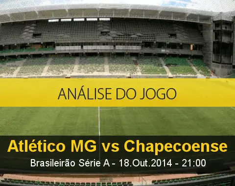 Análise do jogo: Atlético Mineiro vs Chapecoense (18 Outubro 2014)