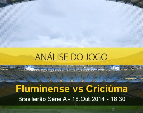 Análise do jogo: Fluminense vs Criciúma (18 Outubro 2014)