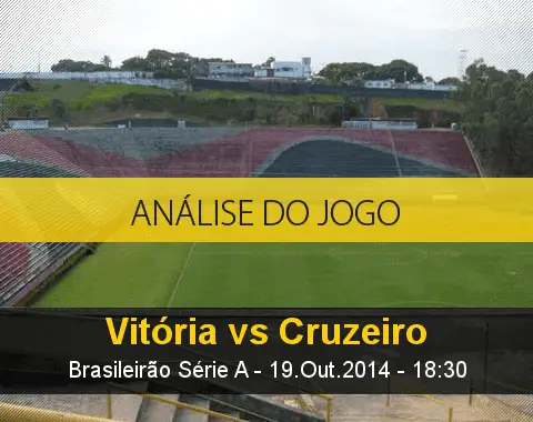 Análise do jogo: Vitória vs Cruzeiro (19 Outubro 2014)