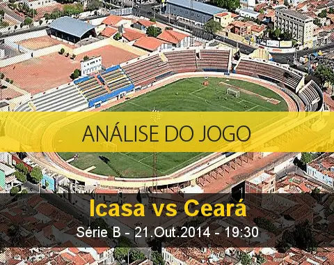 Análise do jogo: Icasa X Ceará (21 Outubro 2014)
