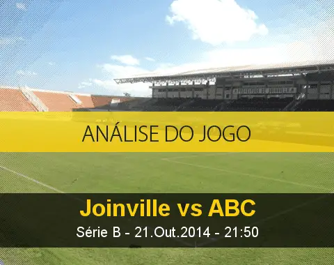 Análise do jogo: Joinville X ABC (21 Outubro 2014)