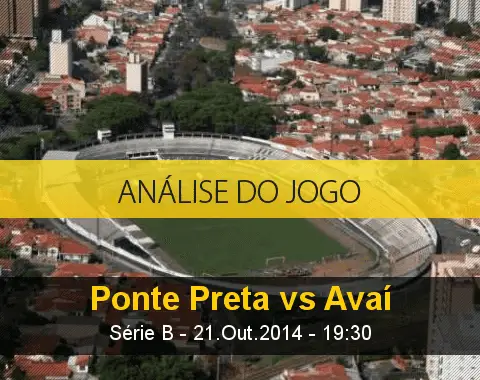 Análise do jogo: Ponte Preta X Avaí (21 Outubro 2014)