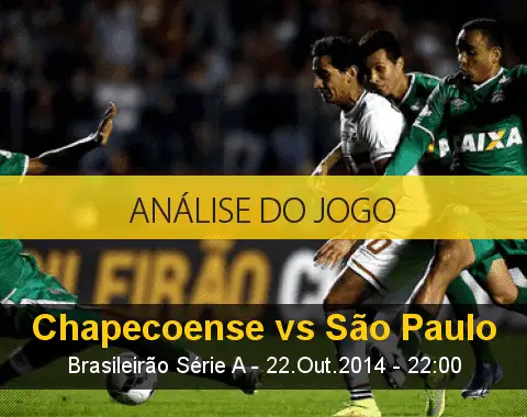 Análise do jogo: Chapecoense X São Paulo (22 Outubro 2014)