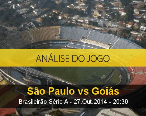 Análise do jogo: São Paulo X Goiás (27 Outubro 2014)