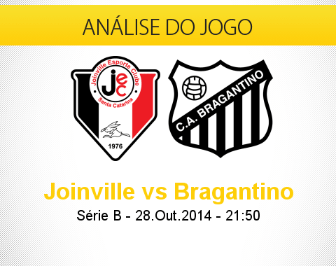 Análise do jogo: Joinville X Bragantino (28 Outubro 2014)