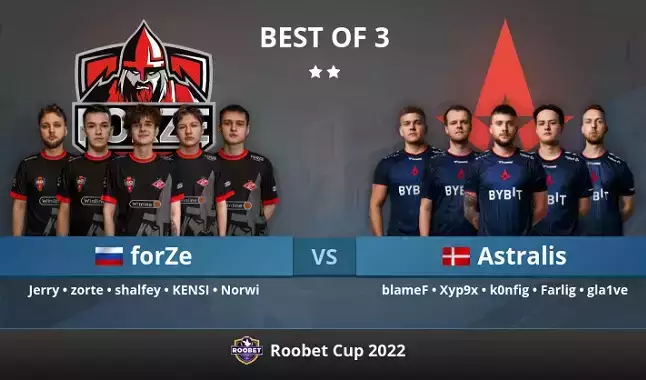 Roobet Cup: forZe vs Astralis