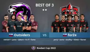 Roobet Cup: Outsiders vs forZe