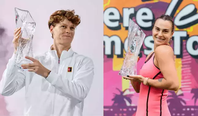 Sinner e Sabalenka vencem Miami Open 2026 e conquistam Sunshine Double