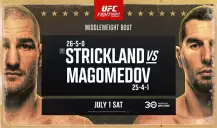 Strickland e Magomedov lutam no UFC on ESPN 48