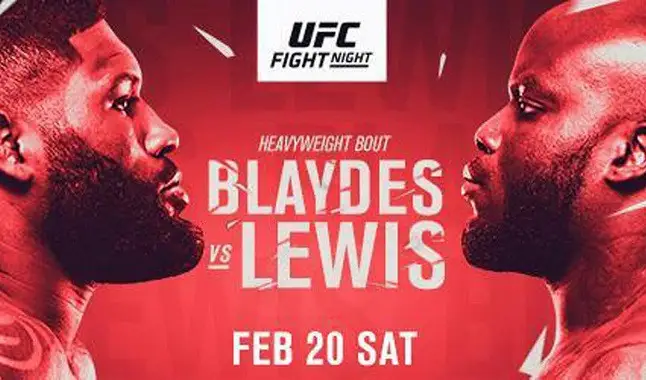 Tudo sobre a luta entre Curtis Blaydes e Derrick Lewis