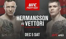 Tudo sobre a luta entre Jack Hermansson vs Marvin Vettori