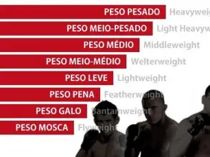 As divisões de peso do UFC