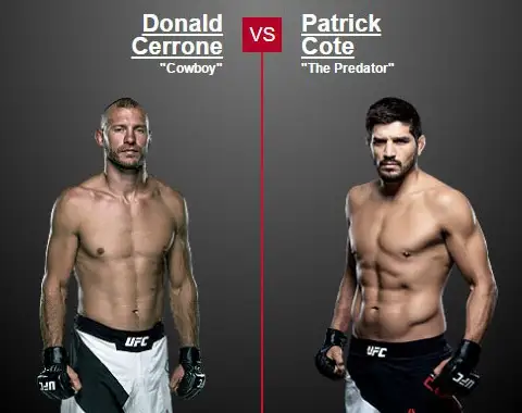 Análise: Donald Cerrone vs Patrick Coté (UFC - 18 junho 2016)