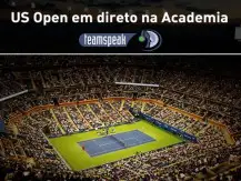 US Open de tênis com acompanhamento em direto na Academia Brasil