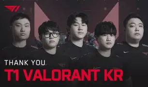 Valorant: T1 dispensa elenco coreano
