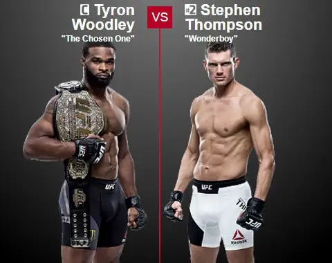 Tyron Woodley x Stephen Thompson (UFC – 12 de Novembro de 2016)